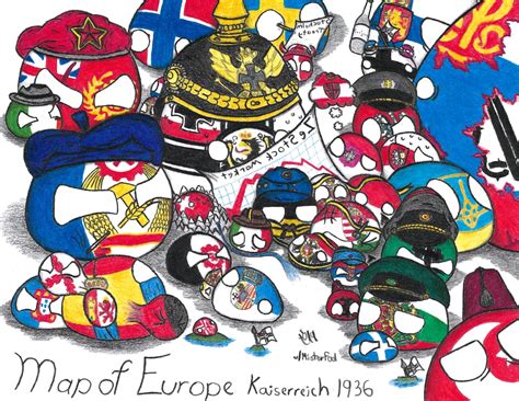 Kaiserball Map of Europe 1936 : r/Kaiserreich