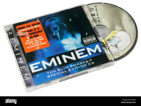 Eminem The Slim Shady LP on CD Stock Photo - Alamy