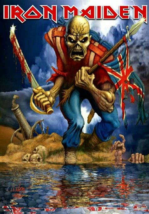 The trooper | Iron maiden the trooper, Iron maiden posters, Iron maiden eddie