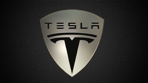 3D model Tesla logo 2 | CGTrader