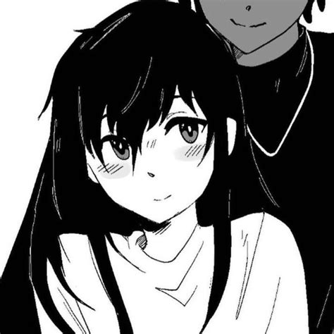 Pin by beca on matching | Black and white couples, Cute icons, Cute anime couples