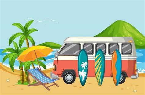 Tropical Scenery Clipart Free
