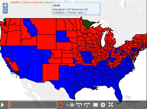 Chart of the Week: A century of U.S. political history | Pew Research Center