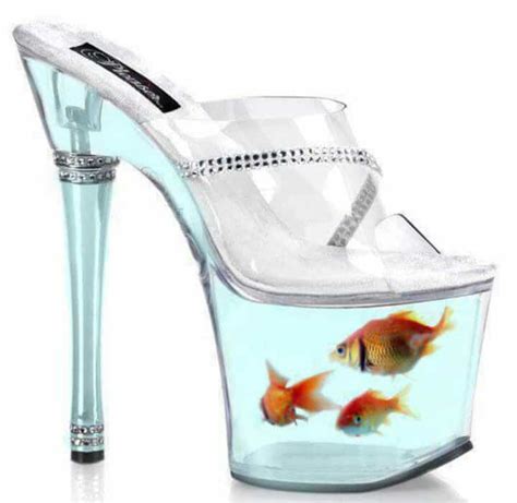 Fish Shoes & Goldfish Heels: 10 Most Amusing Aquarium Shoes