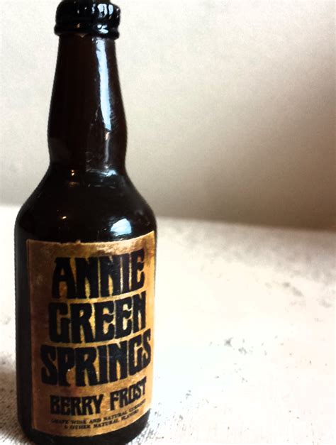 vintage annie green springs miniature bottle by offbeetvintage