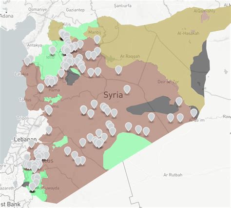 Syrian Desert Location On World Map