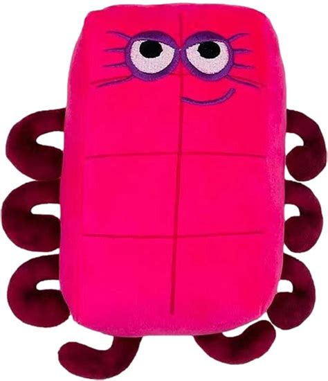 Numberblocks Plush Stuffed Toys, Cute Number Pieces Animation Plush Doll for Toddlers ...