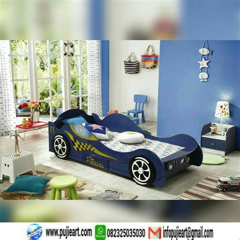 Kasur Anak Karakter Mobil, Tempat Tidur Anak Karakter Mobil