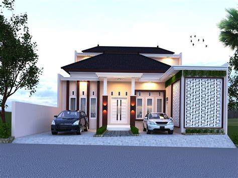 Gambar Desain Rumah Minimalis Modern 1 Lantai Tampak Depan | Rumah ...