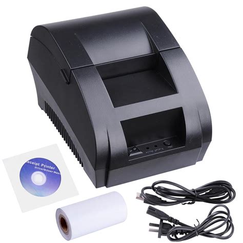 Yescom 58mm Mini Small Portable Label Printer Receipt Label Interface ...