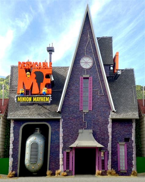 Universal Studios Hollywood showcases Despicable Me 3D ride Minion Mayhem | Architecture and ...