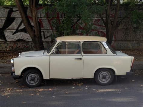 The Trabi / Trabant - a Two Stroke Car from East Germany - nu Berlin