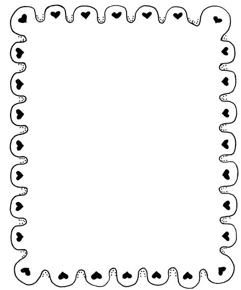 Free Heart Page Border, Download Free Heart Page Border png images, Free ClipArts on Clipart Library