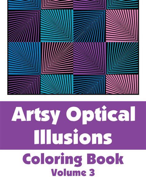 Artsy Optical Illusions Coloring Book (Volume 3) – H.R. Wallace Publishing