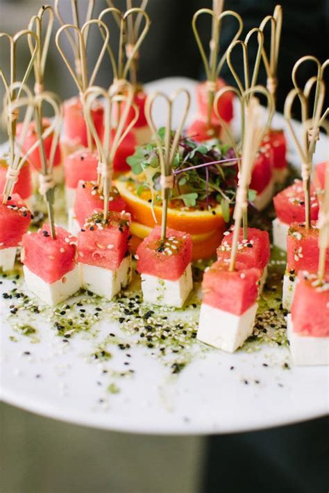 27 Delicious Spring Wedding Appetizer Ideas - crazyforus