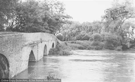 Photo of Carlton, The Bridge c.1955 - Francis Frith