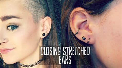 How I Closed My Stretched Ears - YouTube