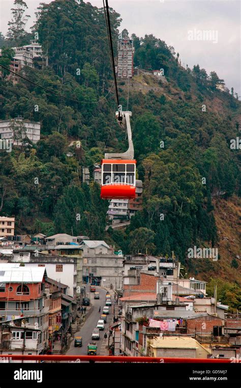 Cable car gangtok sikkim hi-res stock photography and images - Alamy