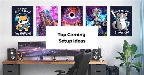 31 Top Gaming Setup Ideas for 2024 | Displate Blog