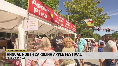 North Carolina Apple Festival kicks off in Hendersonville - YouTube