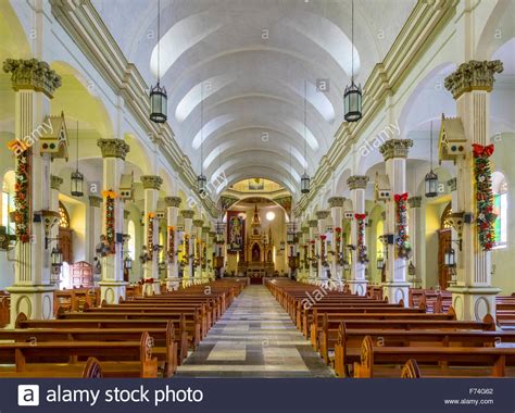 Interior of Molo Church (St. Anne Parish Church), Iloilo City Stock Photo, Royalty Free Image ...