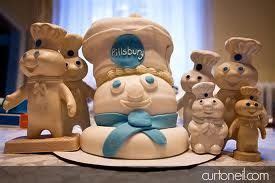 doughboy cake | Cake decorating, Frosting recipes, Cake