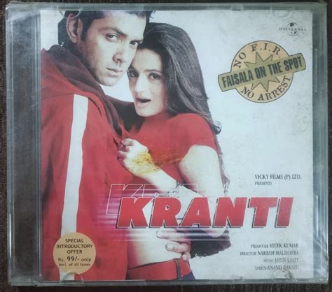 Kranti (2002) Jatin Lalit Pre-Owned Universal Audio CD