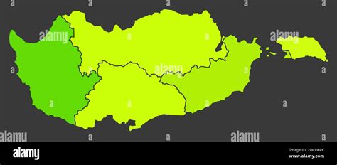 Cyprus population heat map as color density illustration Stock Photo - Alamy