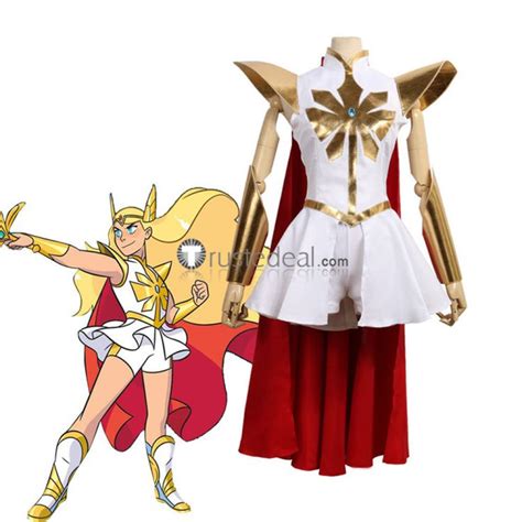 She Ra Princesses of Power Force Captain Adora She-Ra Cosplay Costume ...