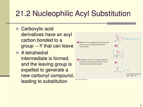 PPT - Chapter 21. Carboxylic Acid Derivatives: Nucleophilic Acyl Substitution Reactions ...