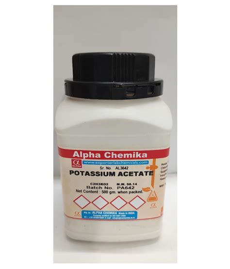 POTASSIUM ACETATE 500 GM: Buy Online at Best Price in India - Snapdeal