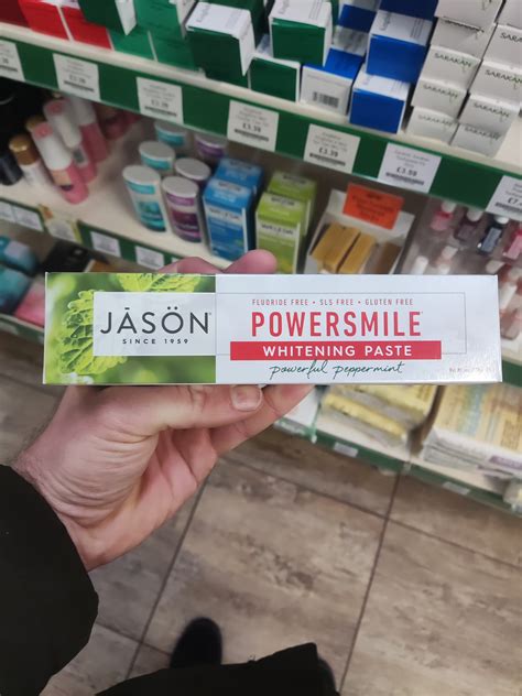 Jason toothpaste