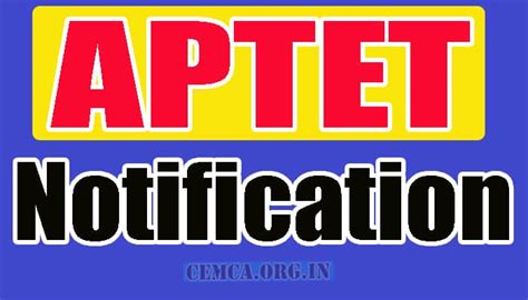 AP TET 2024 Notification aptet.cgg.gov.in Eligibility Criteria, Application Form, Apply Online Dates