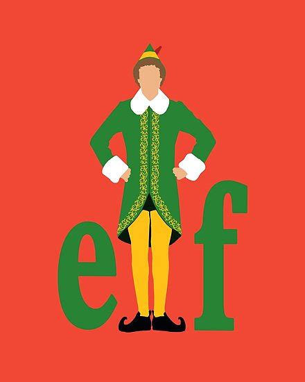 "Elf- Buddy the Elf" Posters by thefilmartist | Redbubble