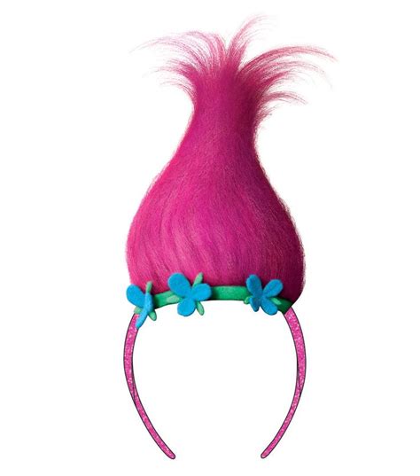 DreamWorks Trolls & Poppy Faux Hair Headband | Poppies, Hair and Dreamworks