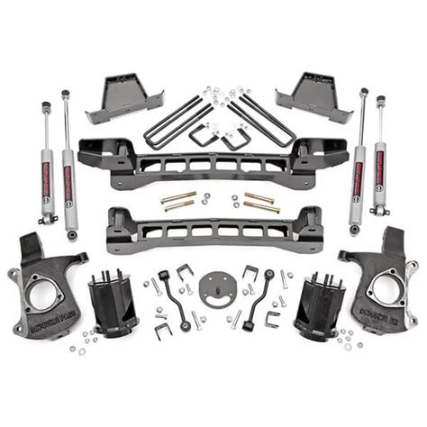 6" Rough Country Chevy Suspension Lift Kit (99-07 Silverado 1500 GMT800 ...