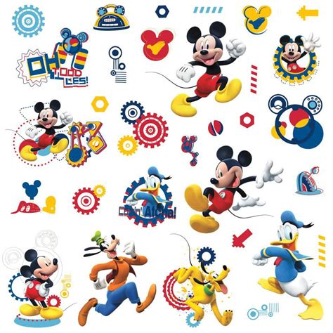 disneys mickey mouse clubhouse 3d raised design stickers 15 stickers - disneys mickey mouse ...