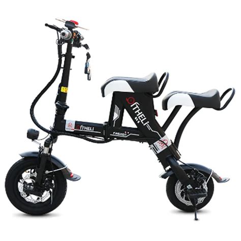 2 people folding electric bike lithium battery electric bicycle parent ...