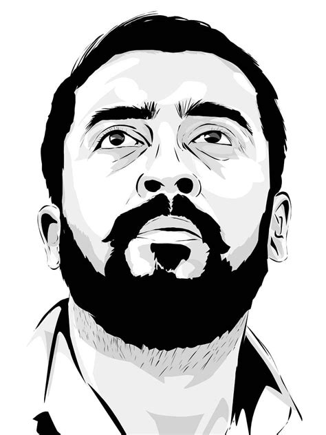 Monochrome portraits- Illustrations on Behance