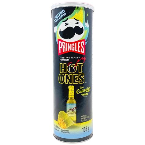 Pringles Hot Ones Los Calientes Verde | Candy Funhouse – Candy Funhouse CA