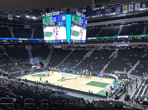 Fiserv Forum Bucks Seating Chart