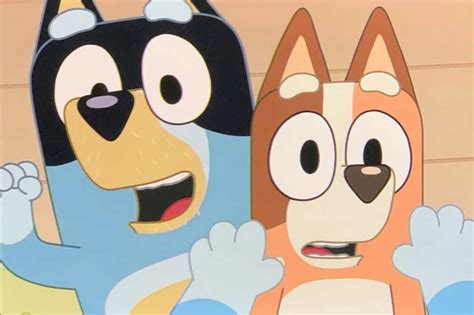 Bluey voice actors for Bandit and Chilli meet for the first time four years after hit animated ...