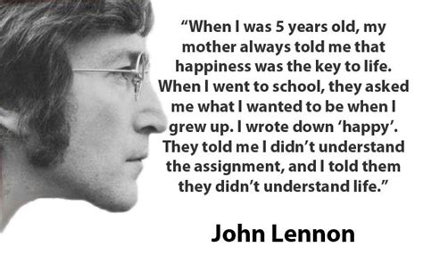 Quotes About Happiness John Lennon. QuotesGram