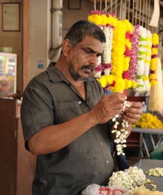 Flower Garland Maker - George Town World Heritage Incorporated