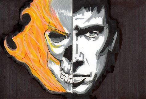 Nic Cage - Ghost Rider by Vangelis66 on DeviantArt