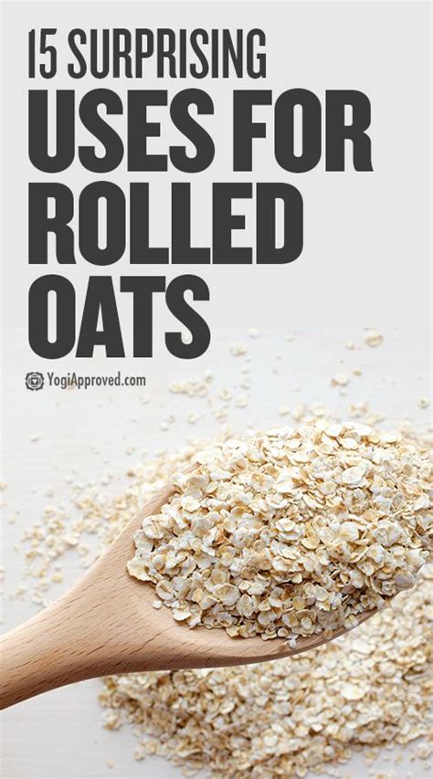 15 Uses For Rolled Oats We Bet You’ve Never Thought Of | Rolled oats ...