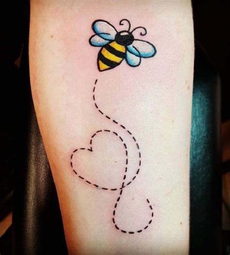 75 Cute Bee Tattoo Ideas | Art and Design | Bee tattoo, Honey bee ...