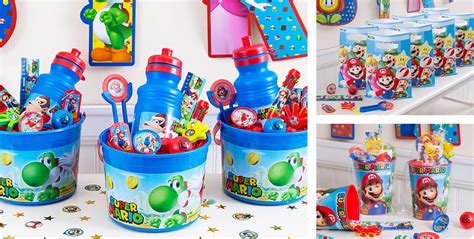 Super Mario Party Favors - Stickers, Stationery & Candy - Party City