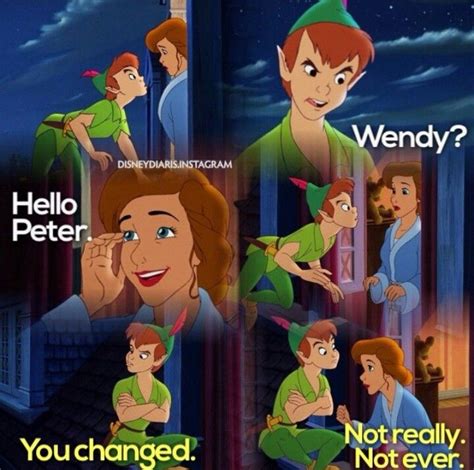 Peter and grown up Wendy from Return to Neverland. Cool Wallpapers For Phones, Wallpaper Iphone ...