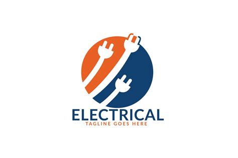 Electrical Plug Logo Design. Power Energy Symbol.